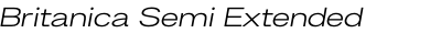 Britanica Semi Extended Italic